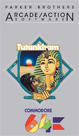 Box cover for Tutankham on the Commodore 64.