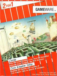 Box cover for Twin Kingdom Valley on the Commodore 64.