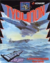 Box cover for Typhoon on the Commodore 64.