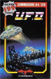 Box cover for Ufo on the Commodore 64.
