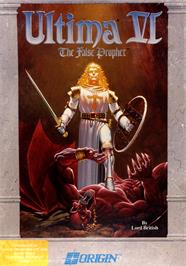 Box cover for Ultima 6 - The False Prophet on the Commodore 64.
