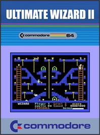 Box cover for Ultimate Wizard 2 on the Commodore 64.