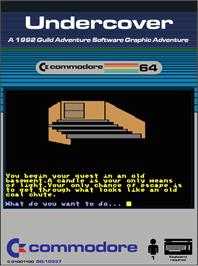 Box cover for Undercover on the Commodore 64.