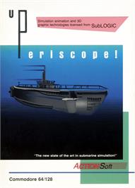 Box cover for Up Periscope! on the Commodore 64.