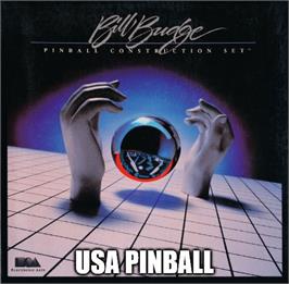 Box cover for Usa Pinball on the Commodore 64.