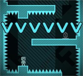 Box cover for VVVVVV on the Commodore 64.