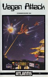 Box cover for Vagan Attack on the Commodore 64.
