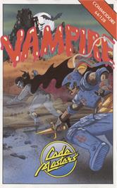 Box cover for Vampire on the Commodore 64.