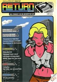 Box cover for Vault Man on the Commodore 64.