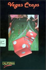 Box cover for Vegas Craps on the Commodore 64.