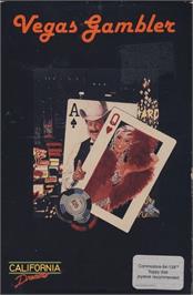 Box cover for Vegas Gambler on the Commodore 64.