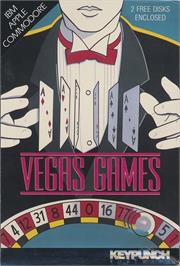 Box cover for Vegas Games on the Commodore 64.