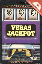 Box cover for Vegas Jackpot on the Commodore 64.