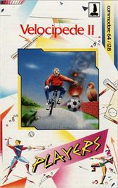 Box cover for Velocipede 2 on the Commodore 64.