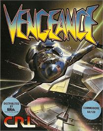 Box cover for Vengeance on the Commodore 64.