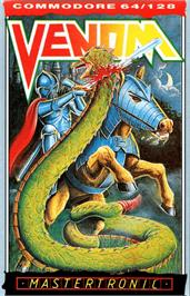Box cover for Venom on the Commodore 64.