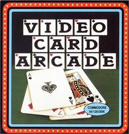 Box cover for Video Card Arcade on the Commodore 64.