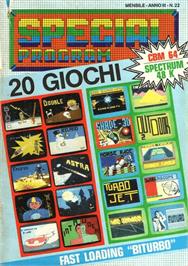 Box cover for Video Darts on the Commodore 64.