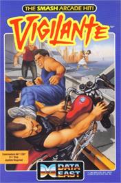 Box cover for Vigilante on the Commodore 64.