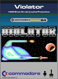 Box cover for Violator on the Commodore 64.