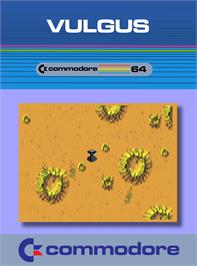 Box cover for Vulgus on the Commodore 64.