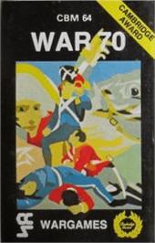 Box cover for War 70 on the Commodore 64.