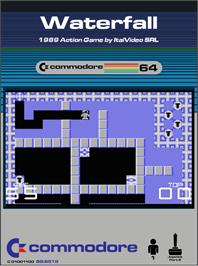 Box cover for Waterfall on the Commodore 64.