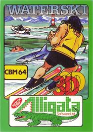 Box cover for Waterski 3d on the Commodore 64.