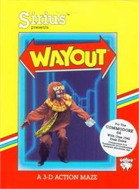 Box cover for Way Out on the Commodore 64.