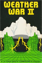 Box cover for Weatherwar 2 on the Commodore 64.