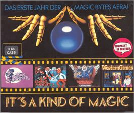 Box cover for Western Games on the Commodore 64.