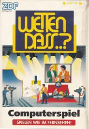 Box cover for Wetten Dass.. on the Commodore 64.