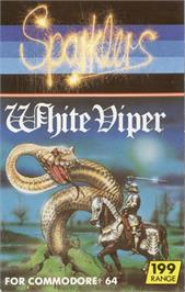 Box cover for White Viper on the Commodore 64.