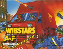 Box cover for Wibstars on the Commodore 64.