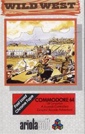 Box cover for Wild West on the Commodore 64.