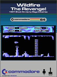 Box cover for Wildfire - The Revenge! on the Commodore 64.
