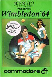 Box cover for Wimbledon '64 on the Commodore 64.