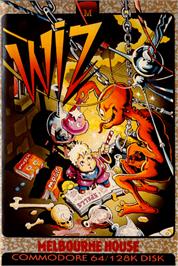 Box cover for Wiz on the Commodore 64.