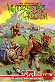 Box cover for Wizard's Crown on the Commodore 64.