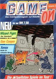 Box cover for Wizard Fight on the Commodore 64.