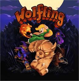 Box cover for Wolfling on the Commodore 64.
