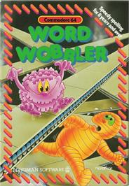 Box cover for Word Wobbler on the Commodore 64.