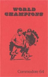 Box cover for World Champions on the Commodore 64.