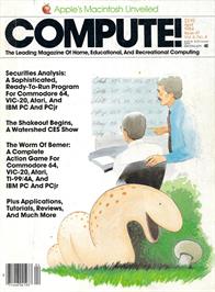 Box cover for Worm Of Bemer on the Commodore 64.