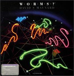 Box cover for Worms (Robtek) on the Commodore 64.
