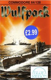 Box cover for Wulfpack on the Commodore 64.
