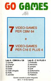Box cover for X-change on the Commodore 64.