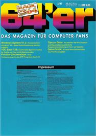 Box cover for Xiom on the Commodore 64.