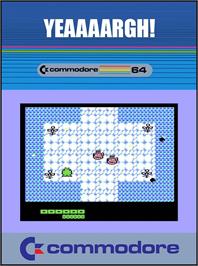Box cover for Yeaaaargh! on the Commodore 64.