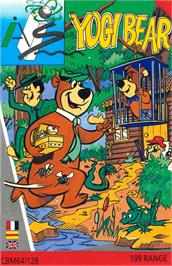 Box cover for Yogi Bear on the Commodore 64.